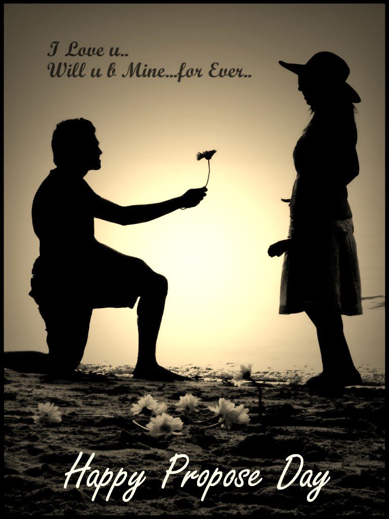 Happy propose day images with love quotes for girlfriend