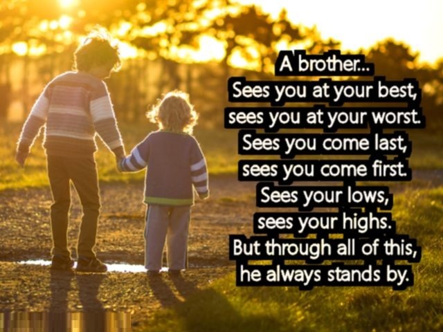  Love quotes for brother
