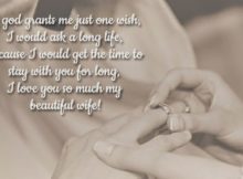 Romantic love quotes to my wife