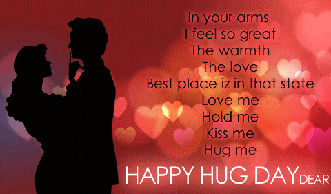 Happy Hug day images with wishes 