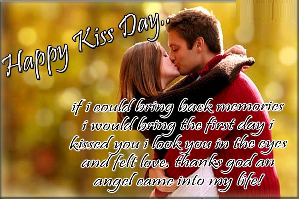 Happy kiss day wishes