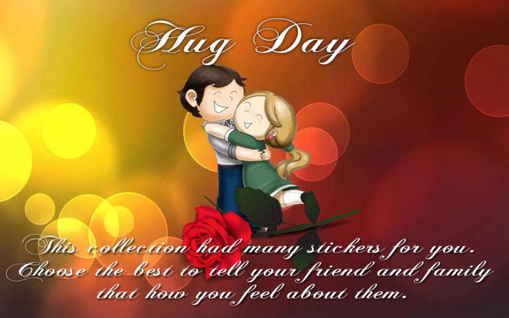 Happy Hug day images with wishes 