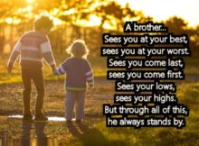 Love quotes for brother